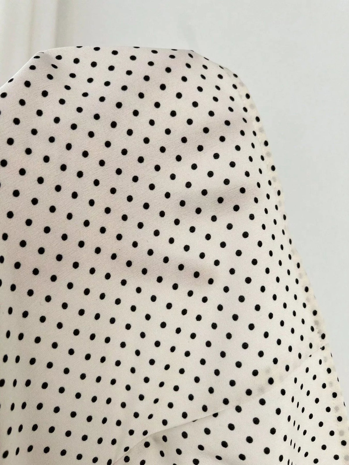 Polka Dot Cap Sleeve Blouse