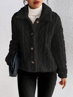 Cozy Fleece Button-Up Outerwear