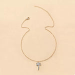 Palm Tree Pendant Necklace