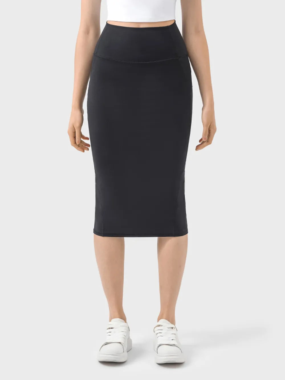 Millennia Slit Wrap Active Skirt - Ladyez