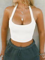 Halter Neck Active Cami - Ladyez