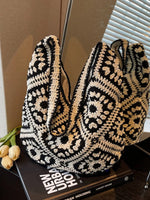 Crochet Hobo Shoulder Bag