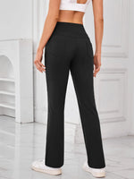 Lovelet High Waist Active Pants with Pockets - Ladyez