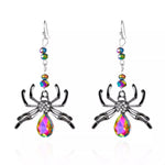 Halloween Spider Dangle Earrings