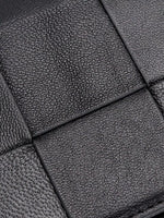 Woven Leather Card Case