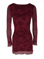 Long Sleeve Bodycon Mini Dress