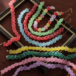 Colorful Resin Heart Necklace