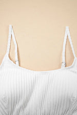 Textured Contrast Banding Bikini High Waist 2pcs Swimsuit - Ladyez