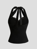 Lace Halter Neck Cami