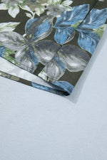 Ruffled Short Sleeve Floral Summer Blouse