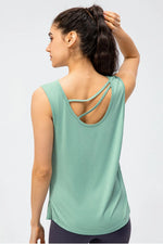 Cutout Reversible Active Tank - Ladyez