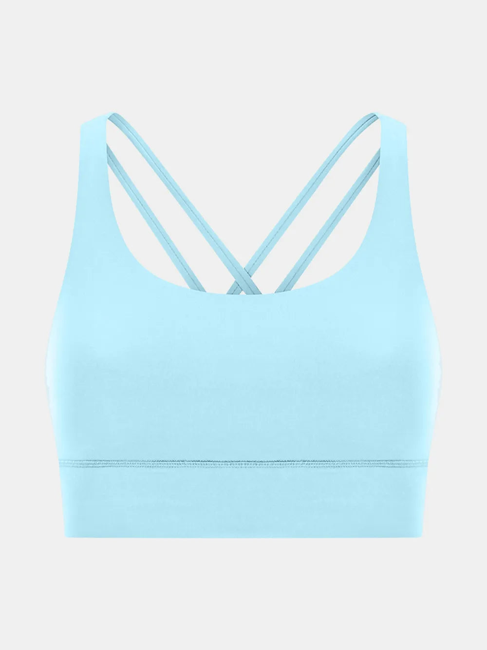 Millennia Crisscross Scoop Neck Active Tank - Ladyez