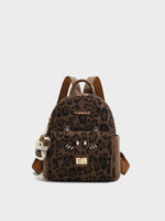 Cartoon Style Cat Backpack Bag