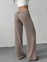 Striped Wide Leg Pants