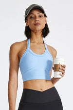 Halter Neck Active Cami - Ladyez