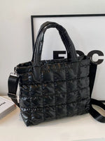 Bubble Textured Tote Crossbody Bag