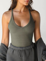 Ribbed Racerback Cami