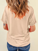 Flying Mallard Sequin Patched Short Sleeve Tee