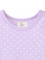 Children's Unicorn Embroidered Polka Dot Dress
