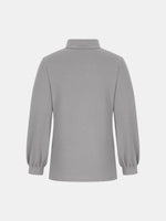 Full Size Mock Neck Long Sleeve T-Shirt