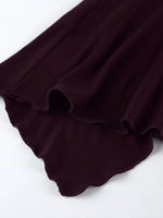 Halter Neck Asymmetrical Hem Cami