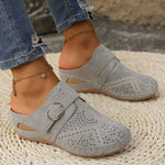 Casual Buckle Slip-Ons