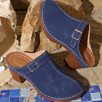 Round Toe Platform Slip-Ons