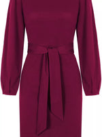 Tie-Waist Mini Dress