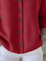 Full Size Hooded Button-Front Soft Knit Cardigan Plus Size