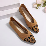 Point Toe Mesh Flat Slip-Ons