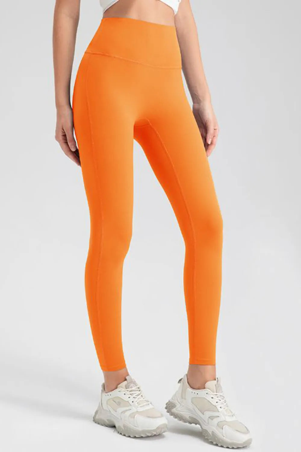 High Waist Skinny Active Pants - Ladyez