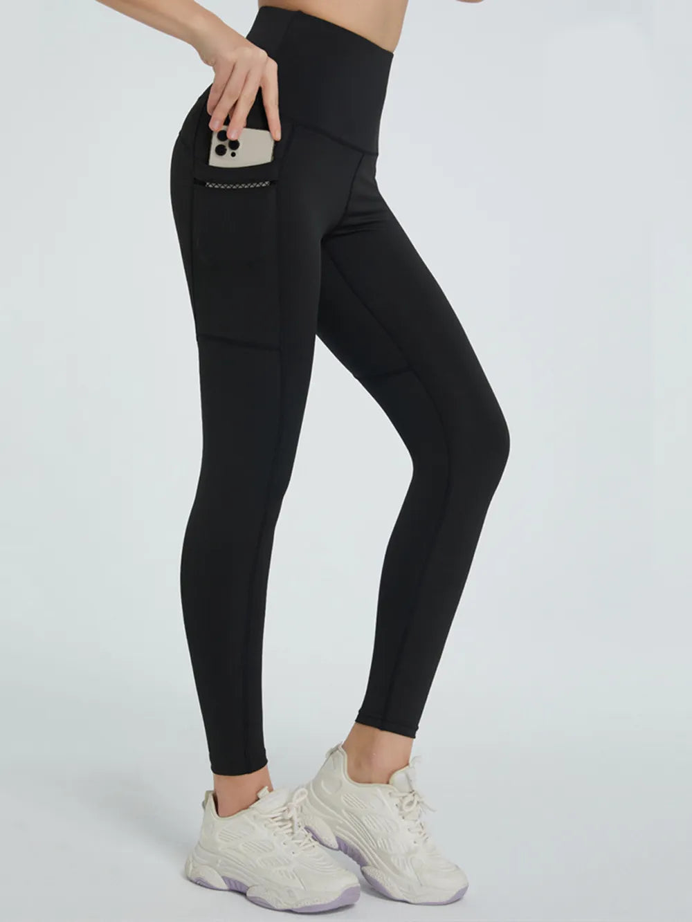 High Waist Active Leggings - Ladyez
