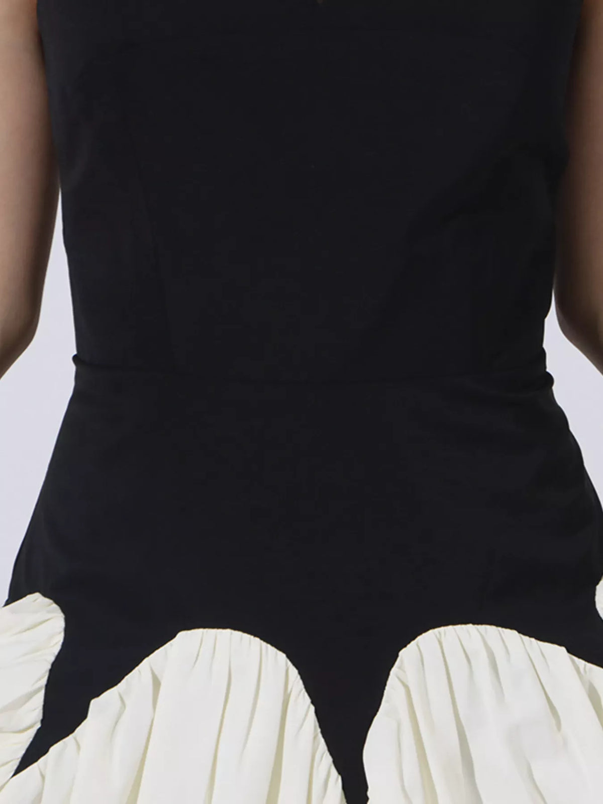 Two Tone Tube Maxi Dress