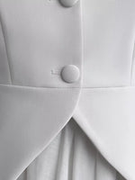Peplum Vest and Bubble Skirt Set