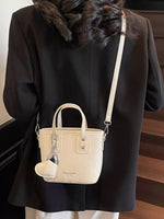 Heart Charm Crossbody Bag