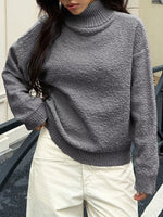 Turtleneck Long Sleeve Sweater