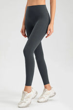 High Waist Skinny Active Pants - Ladyez