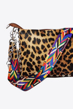 Adored PU Leather Studded Shoulder Bag