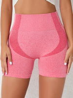 High Waist Active Shorts - Ladyez