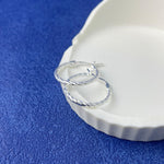 925 Sterling Silver Hoop Earrings