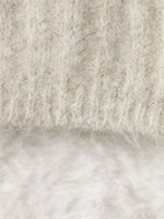 Cable Knit Button-Up Cardigan