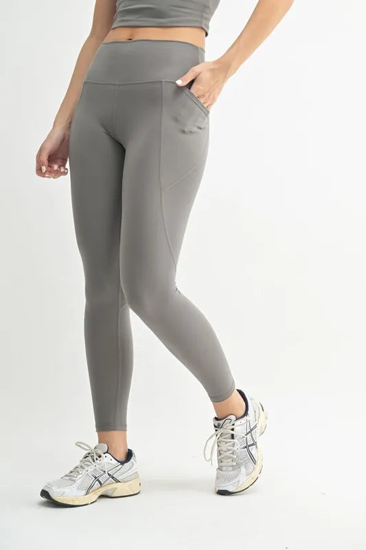 MONO B Venice Cloud Light Sculpt High-Waisted Leggings - Ladyez