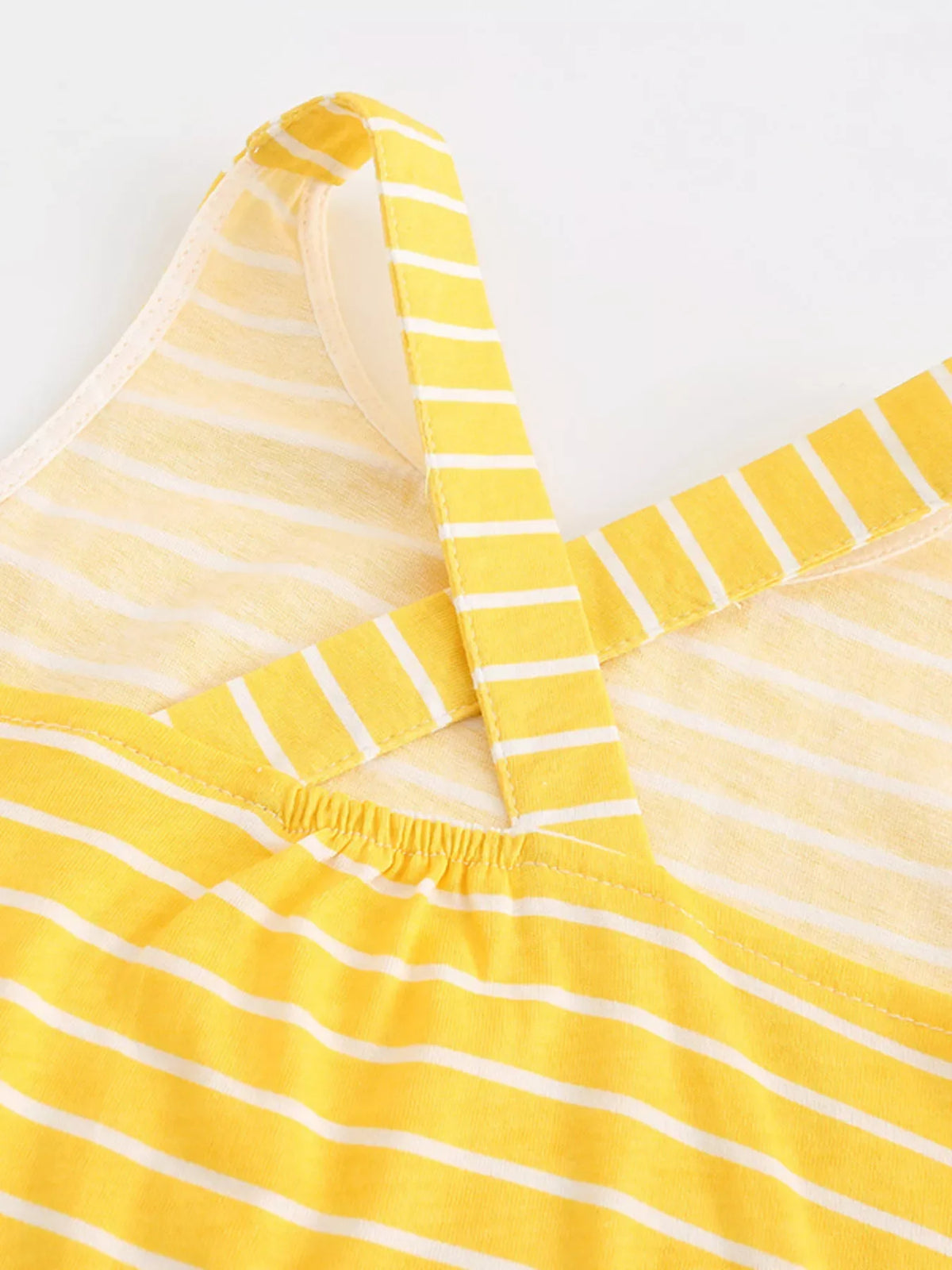 Children'sStriped Unicorn Applique Dress