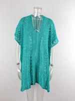 Angel Wings Cutout V-Neck Cover-Up with Tassel - Ladyez