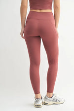 MONO B Venice Cloud Light Sculpt High-Waisted Leggings - Ladyez