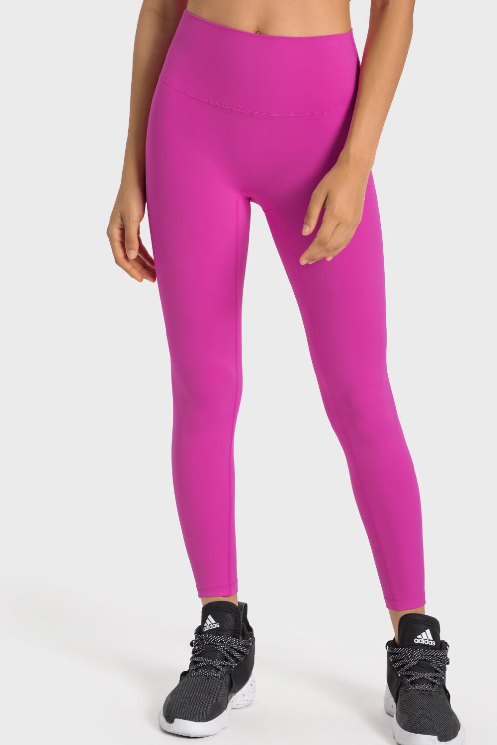 Millennia High-Rise Wide Waistband Yoga Leggings - Ladyez