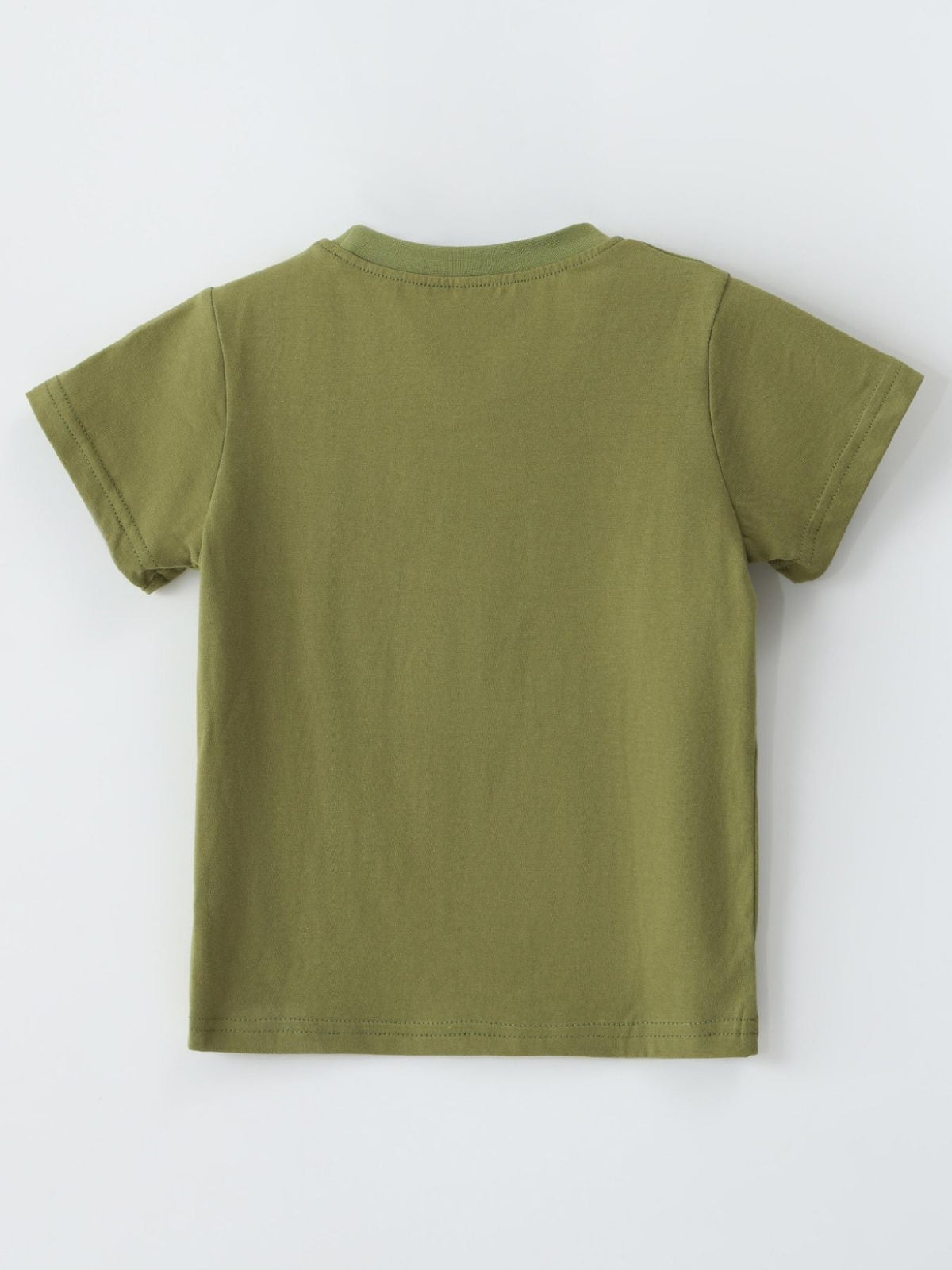 Children's Embroidered Dragon Short Sleeve T-Shirt