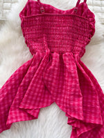 Twisted Font Asymmetrical Cami