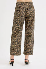 RISEN Full Size Mid Rise Crop Relaxed Jeans Plus Size - Ladyez