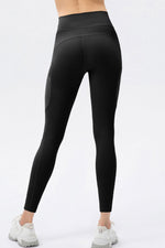 High Waist Slim Fit Long Sports Pants - Ladyez